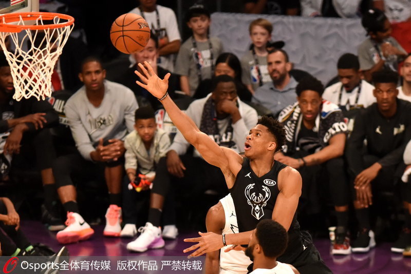  NBA全明星赛落幕，詹姆斯队险胜库里队